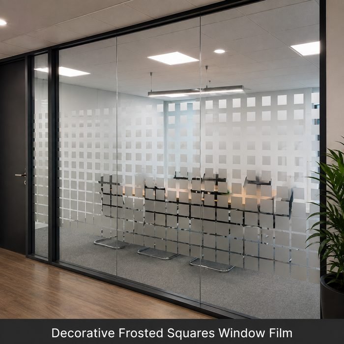 Decorative Frosted Squares